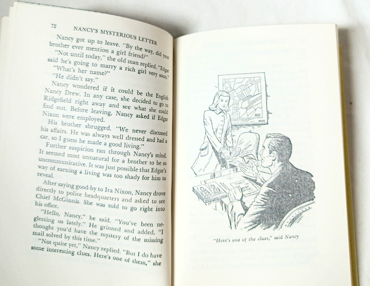 Nancy Drew Mystery #8 Nancy's Mysterious Letter Carolyn Keene 1973 - TulipStuff