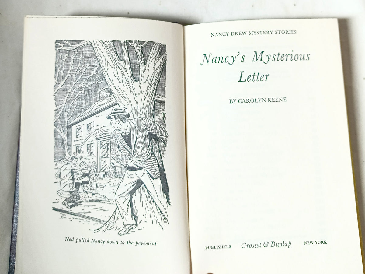 Nancy Drew Mystery #8 Nancy's Mysterious Letter Carolyn Keene 1973 - TulipStuff