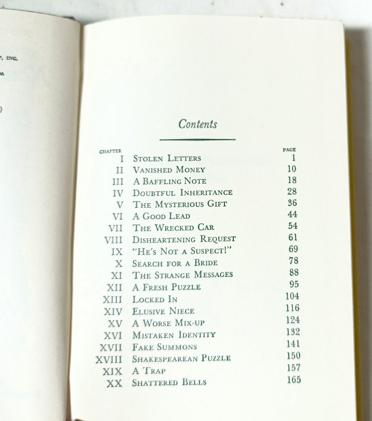 Nancy Drew Mystery #8 Nancy's Mysterious Letter Carolyn Keene 1973 - TulipStuff