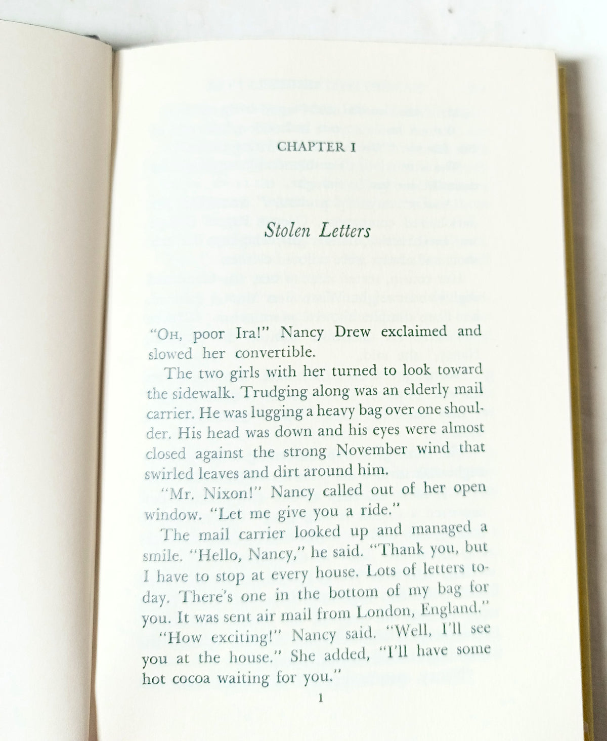 Nancy Drew Mystery #8 Nancy's Mysterious Letter Carolyn Keene 1973 - TulipStuff