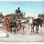 Napoli Il Carro Della Farina Naples Flour Wagon w/ Horses Oxen 1908 -TulipStuff