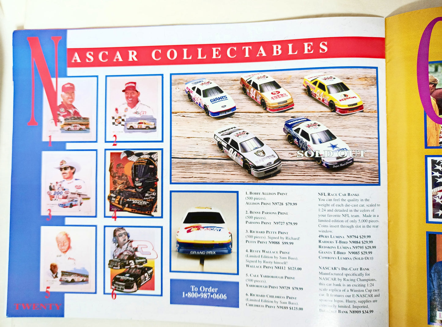 Spring 1995 Official NASCAR Wearables And Collectibles Catalog - TulipStuff