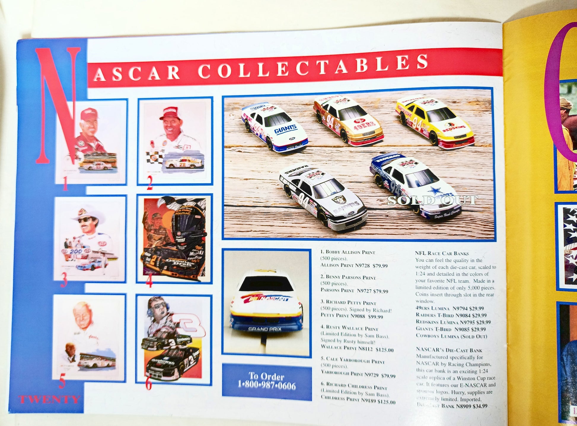 Spring 1995 Official NASCAR Wearables And Collectibles Catalog - TulipStuff
