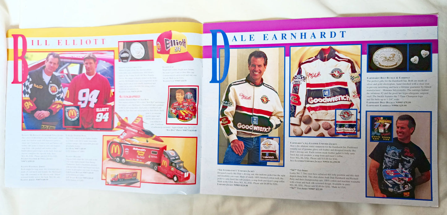 Spring 1995 Official NASCAR Wearables And Collectibles Catalog - TulipStuff