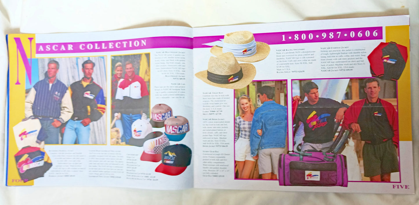 Spring 1995 Official NASCAR Wearables And Collectibles Catalog - TulipStuff