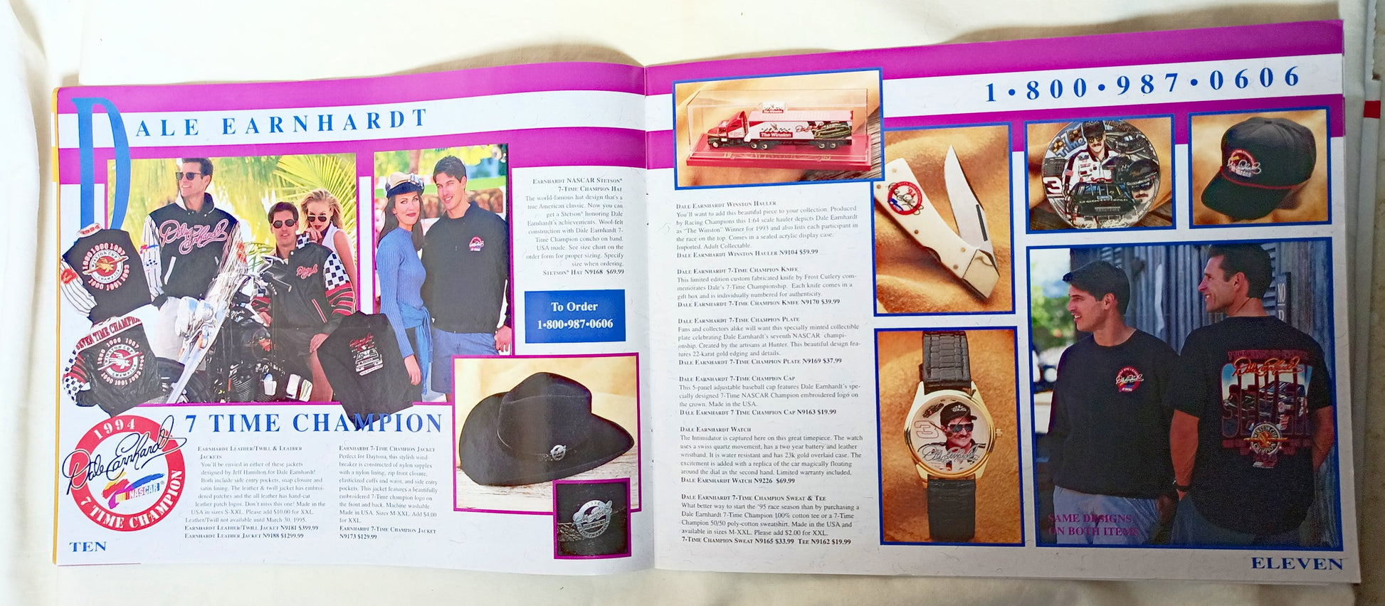 Spring 1995 Official NASCAR Wearables And Collectibles Catalog - TulipStuff
