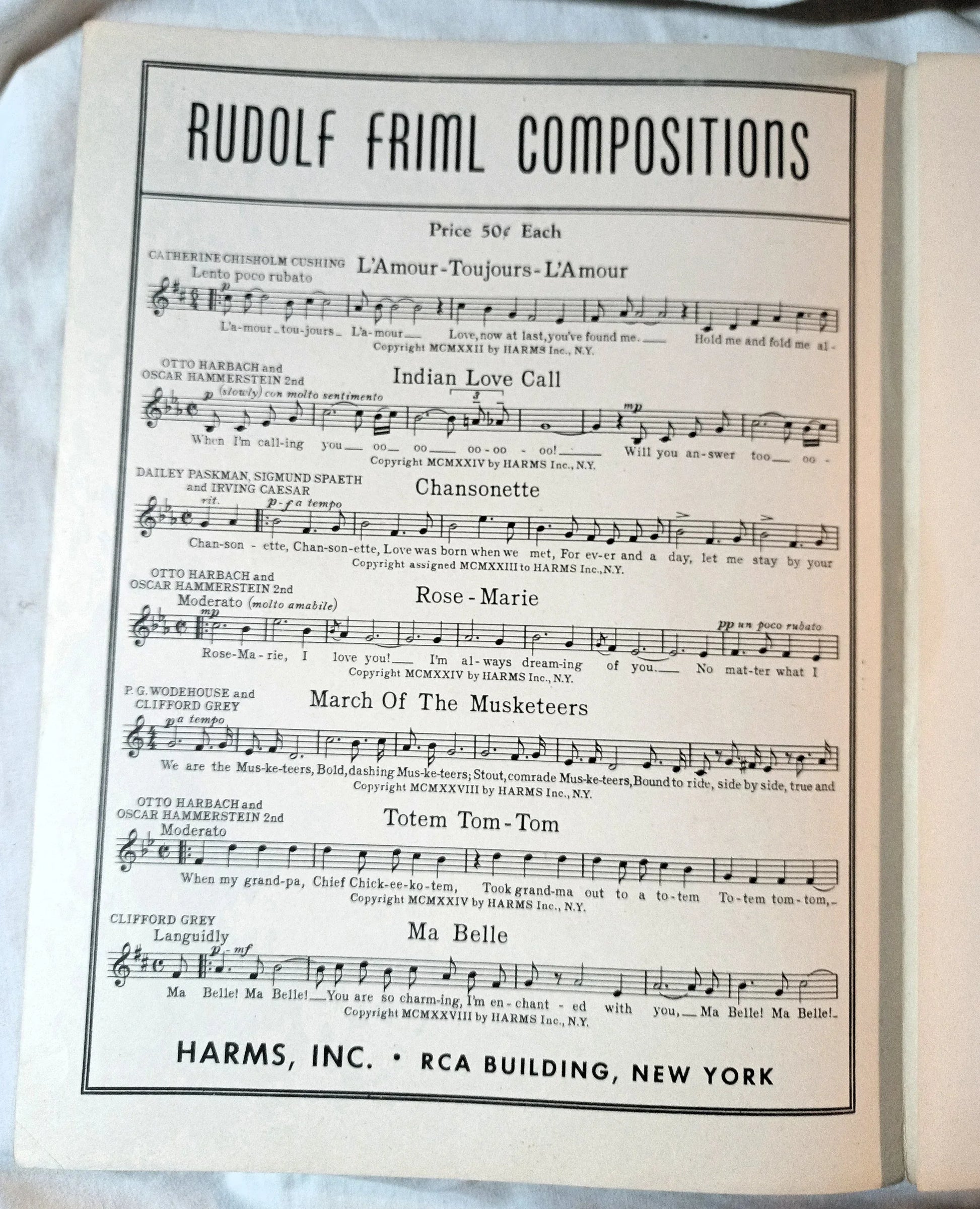 Ah Sweet Mystery Of Life Victor Herbert's Naughty Marietta Sheet Music 1944 - TulipStuff