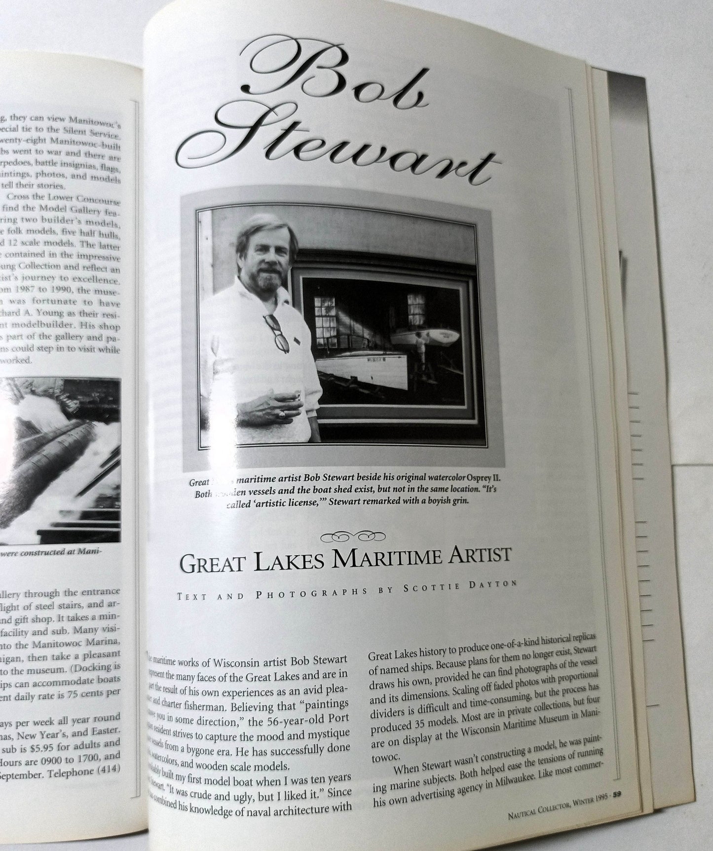 Nautical Collector Magazine Issue 8 March/April 1995 Ships Collectibles - TulipStuff