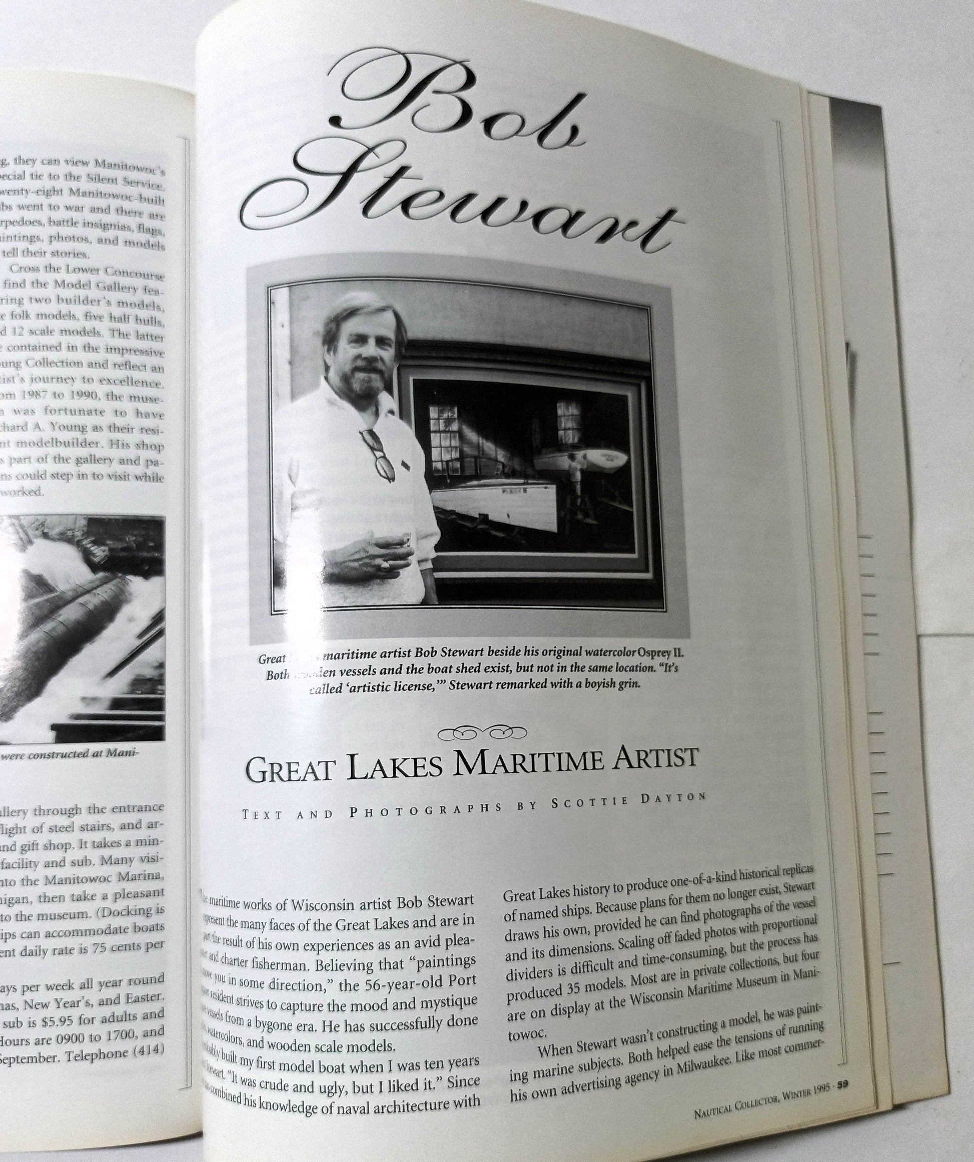 Nautical Collector Magazine Issue 8 March/April 1995 Ships Collectibles - TulipStuff