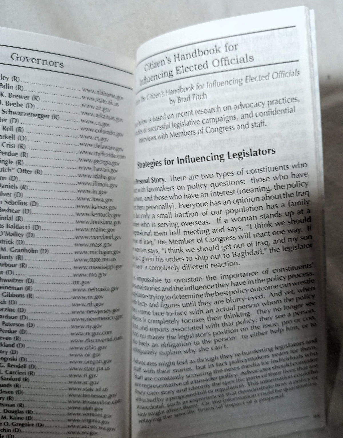 NCEC 111th Congress Congressional Directory February 2009 Edition - TulipStuff