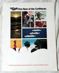 Norwegian Caribbean Lines 1977 Cloud 9 Caribbean Fly Cruises National Airlines - TulipStuff