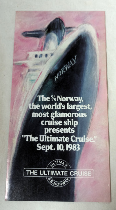Norwegian Caribbean Line ss Norway The Ultimate Cruise Sept 10 1983 - TulipStuff
