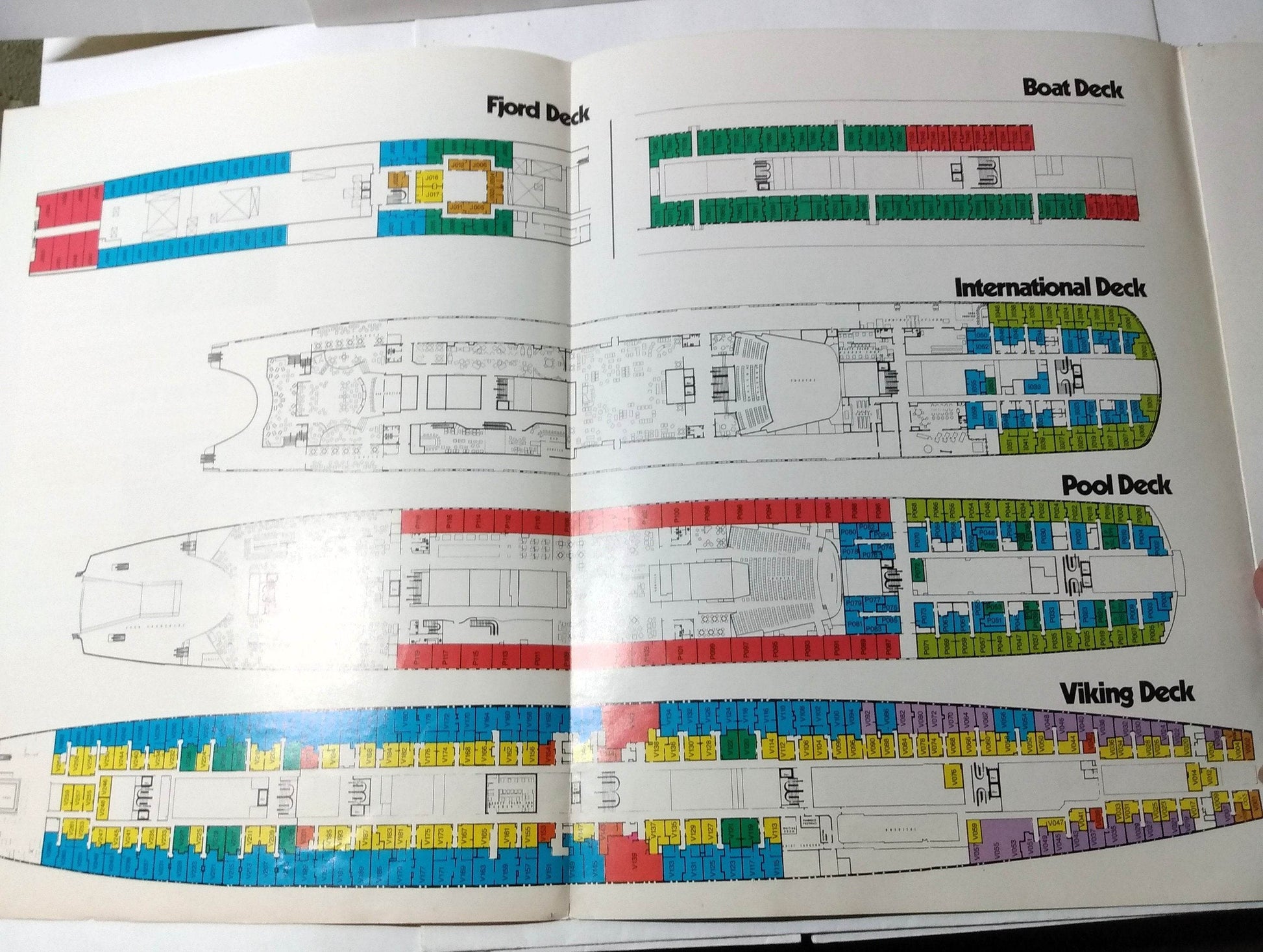 Norwegian Caribbean Lines ss Norway 1980 Introductory Announcement Brochure - TulipStuff