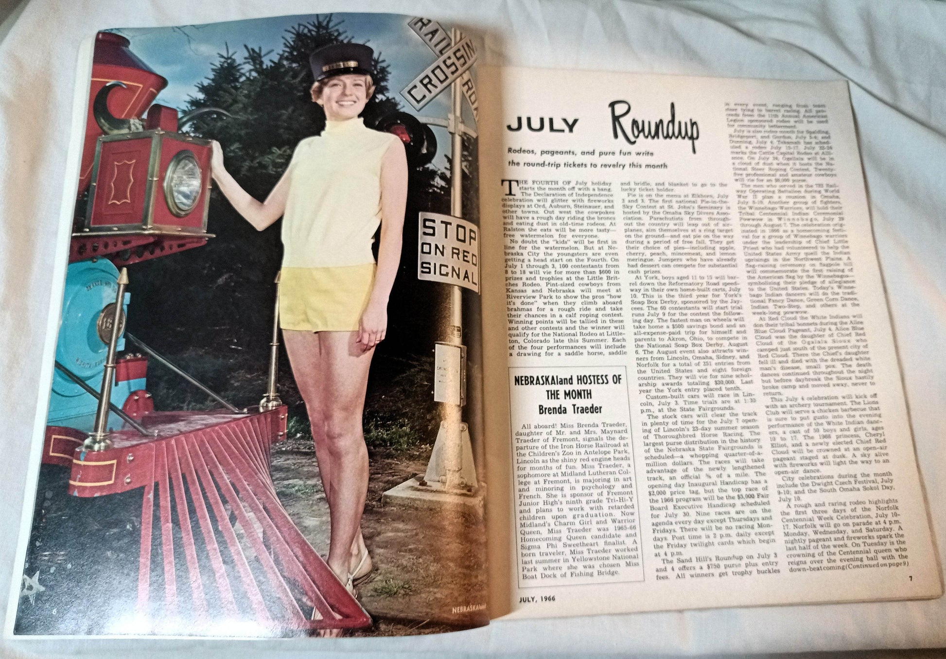 Outdoor NEBRASKAland Magazine July 1966 Vacation Special - TulipStuff