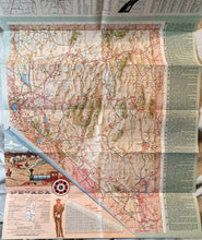 Load image into Gallery viewer, Nevada Centennial Official State Highway Map 1963-1964 - TulipStuff
