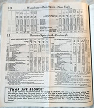 Load image into Gallery viewer, New Haven Railroad Passenger System Timetable Schedules May 1968 - TulipStuff
