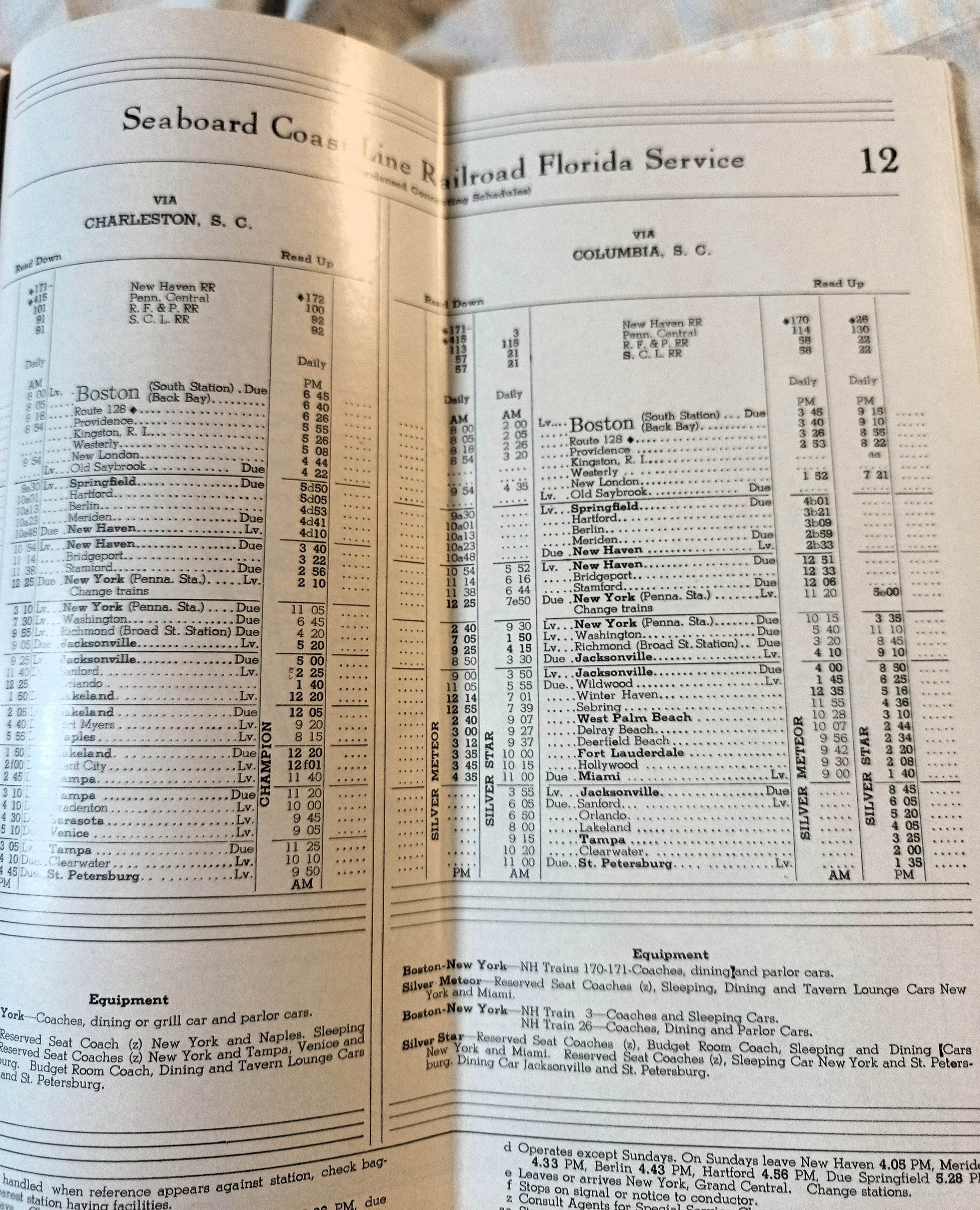 New Haven Railroad Passenger System Timetable Schedules May 1968 - TulipStuff