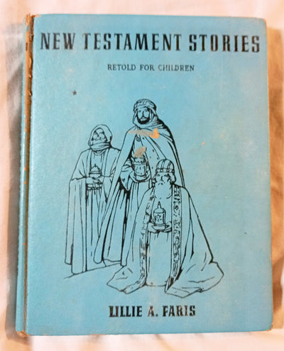 New Testament Stories Retold For Children Lillie Faris Platt Munk 1940 - TulipStuff