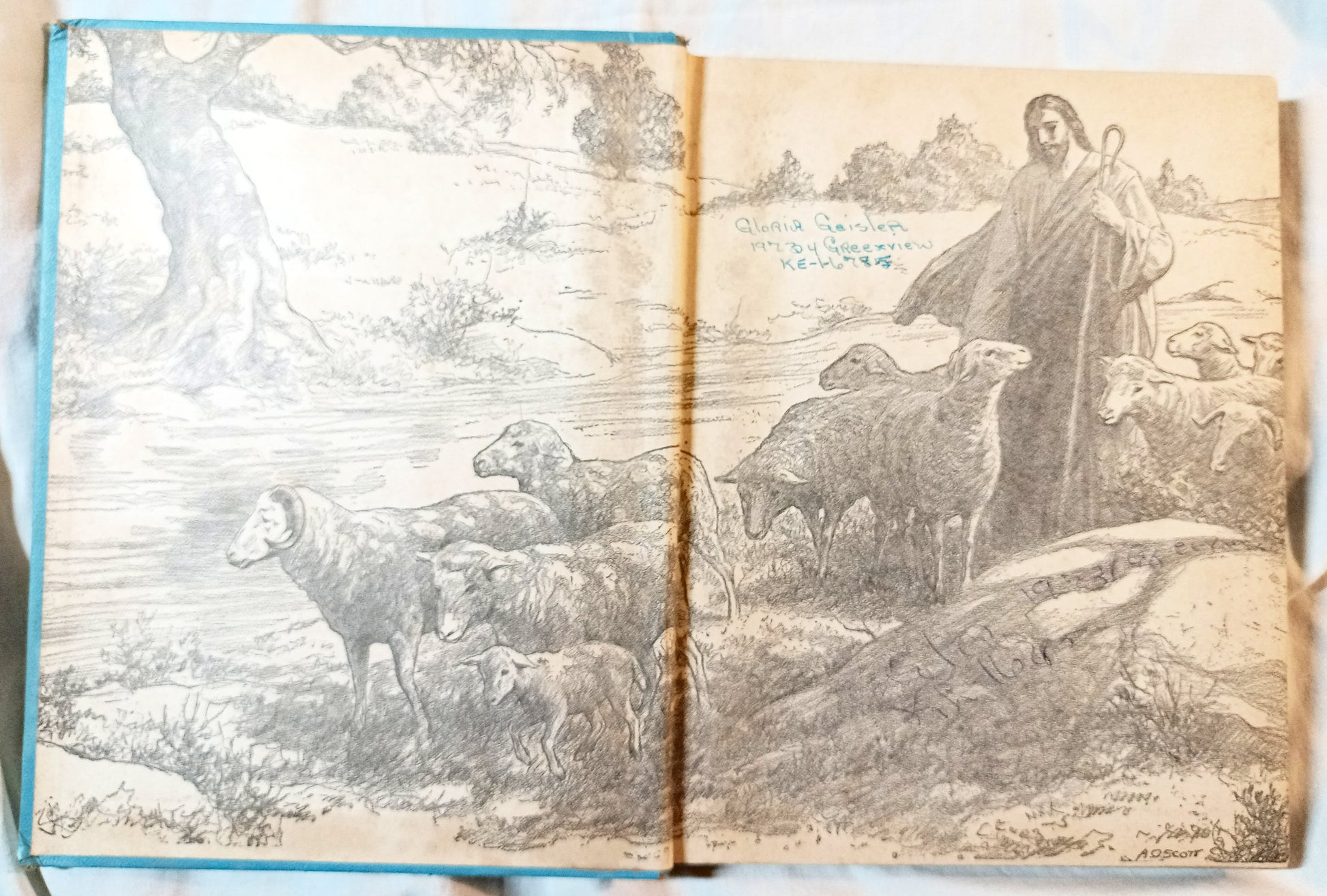 New Testament Stories Retold For Children Lillie Faris Platt Munk 1940 - TulipStuff