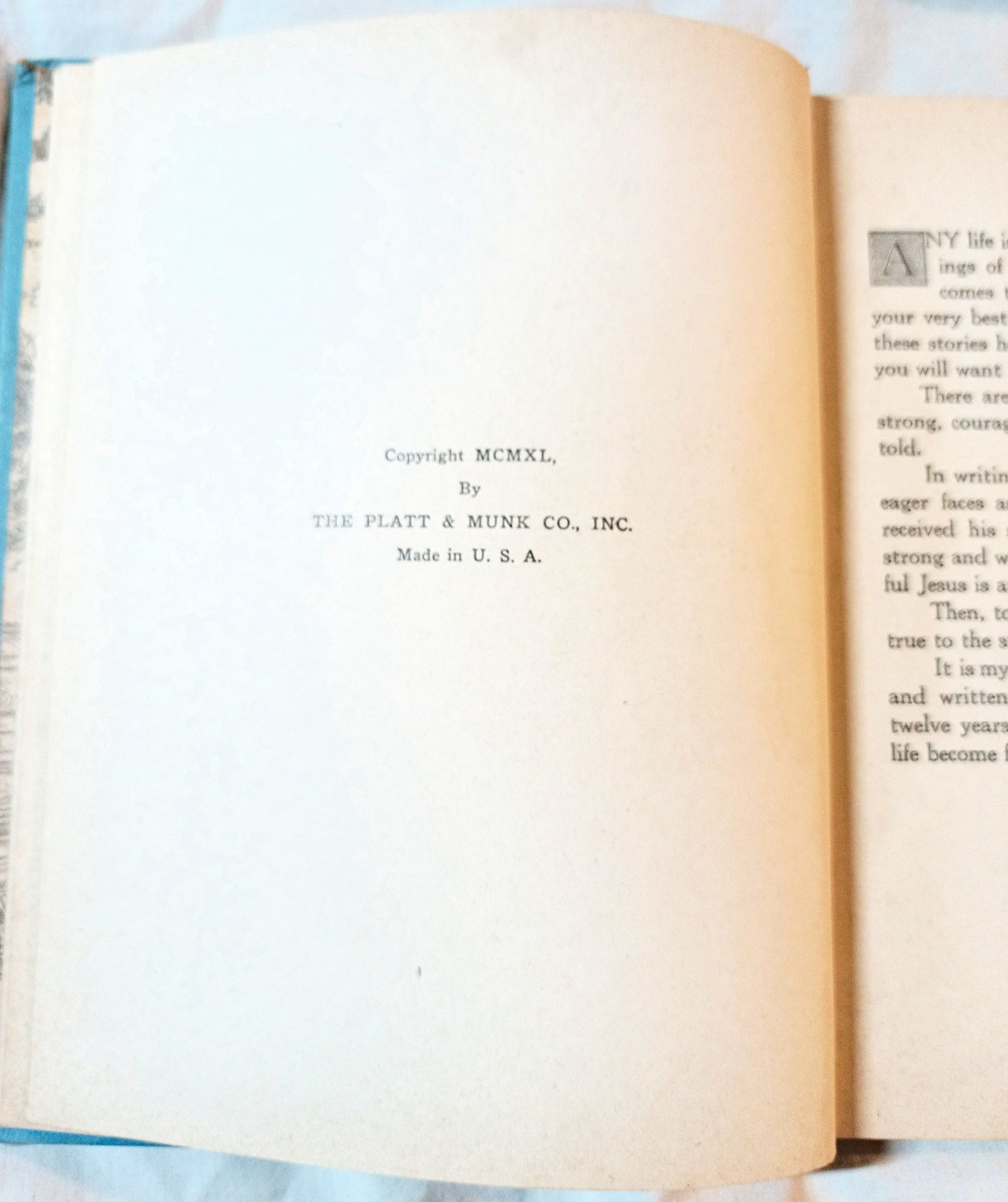 New Testament Stories Retold For Children Lillie Faris Platt Munk 1940 - TulipStuff