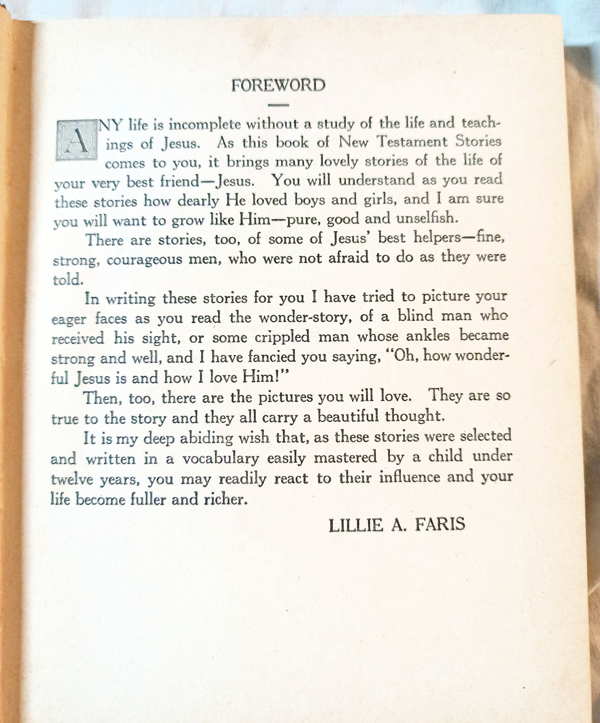 New Testament Stories Retold For Children Lillie Faris Platt Munk 1940 - TulipStuff