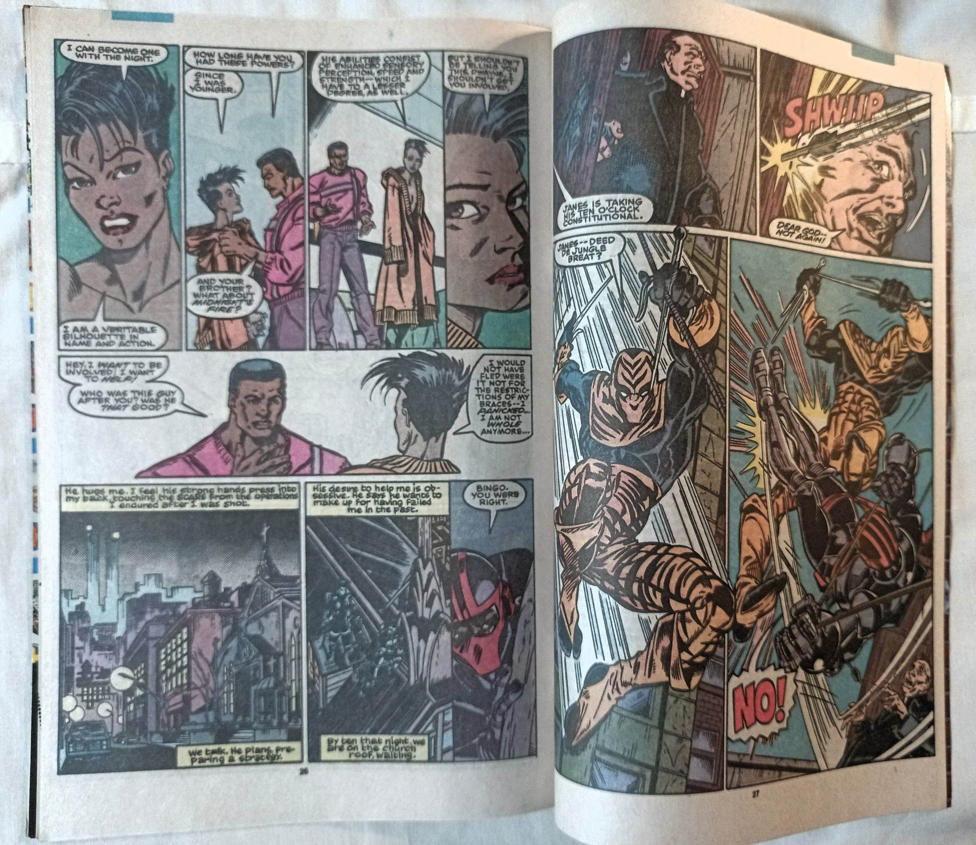 The New Warriors Issue #7 January 1991 Marvel Comics Night Thrasher - TulipStuff