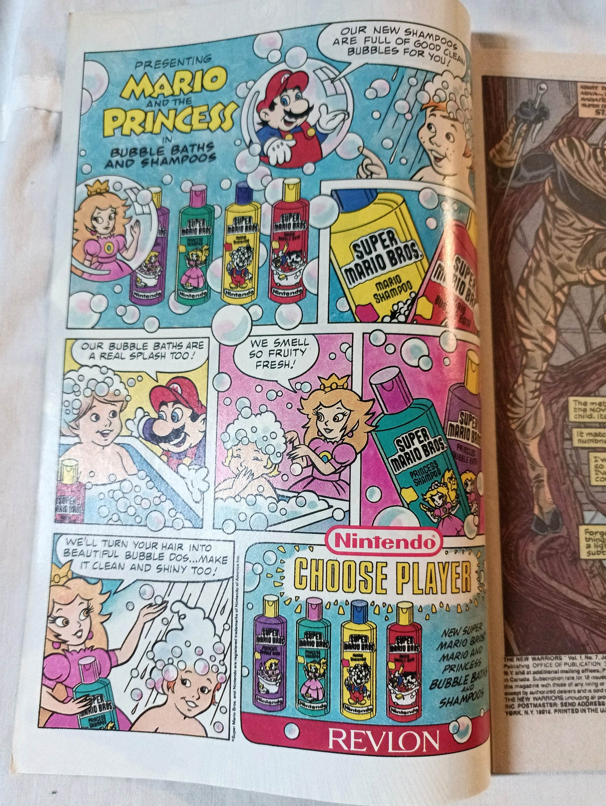 The New Warriors Issue #7 January 1991 Marvel Comics Night Thrasher - TulipStuff