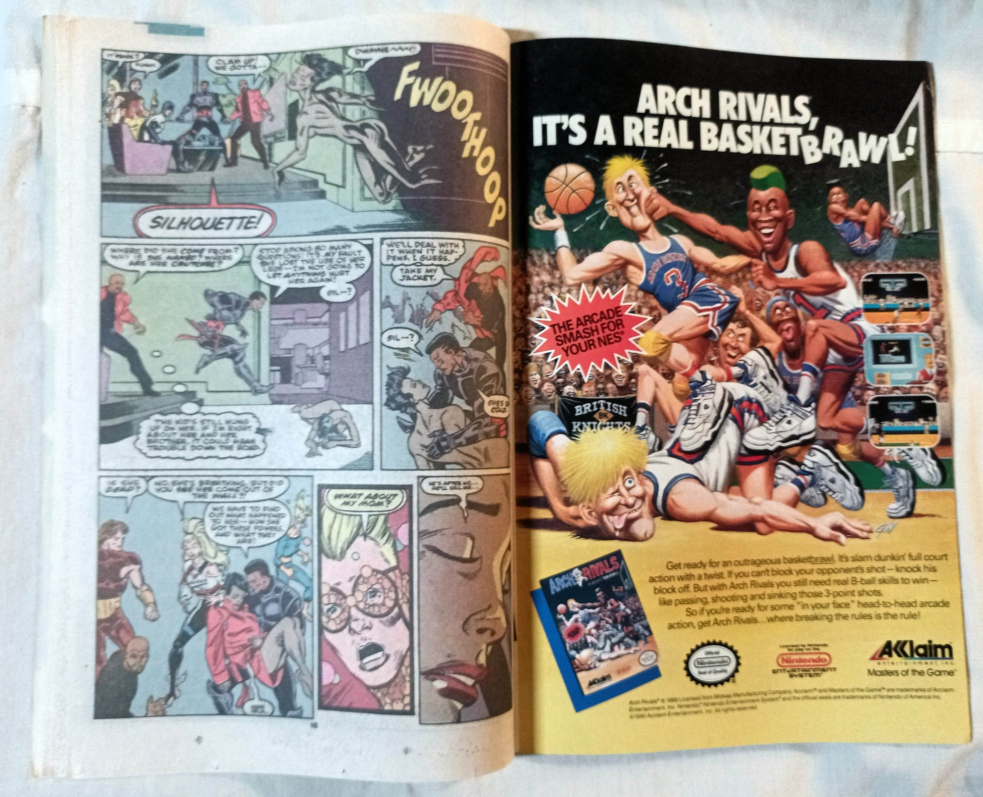 The New Warriors Issue #7 January 1991 Marvel Comics Night Thrasher - TulipStuff