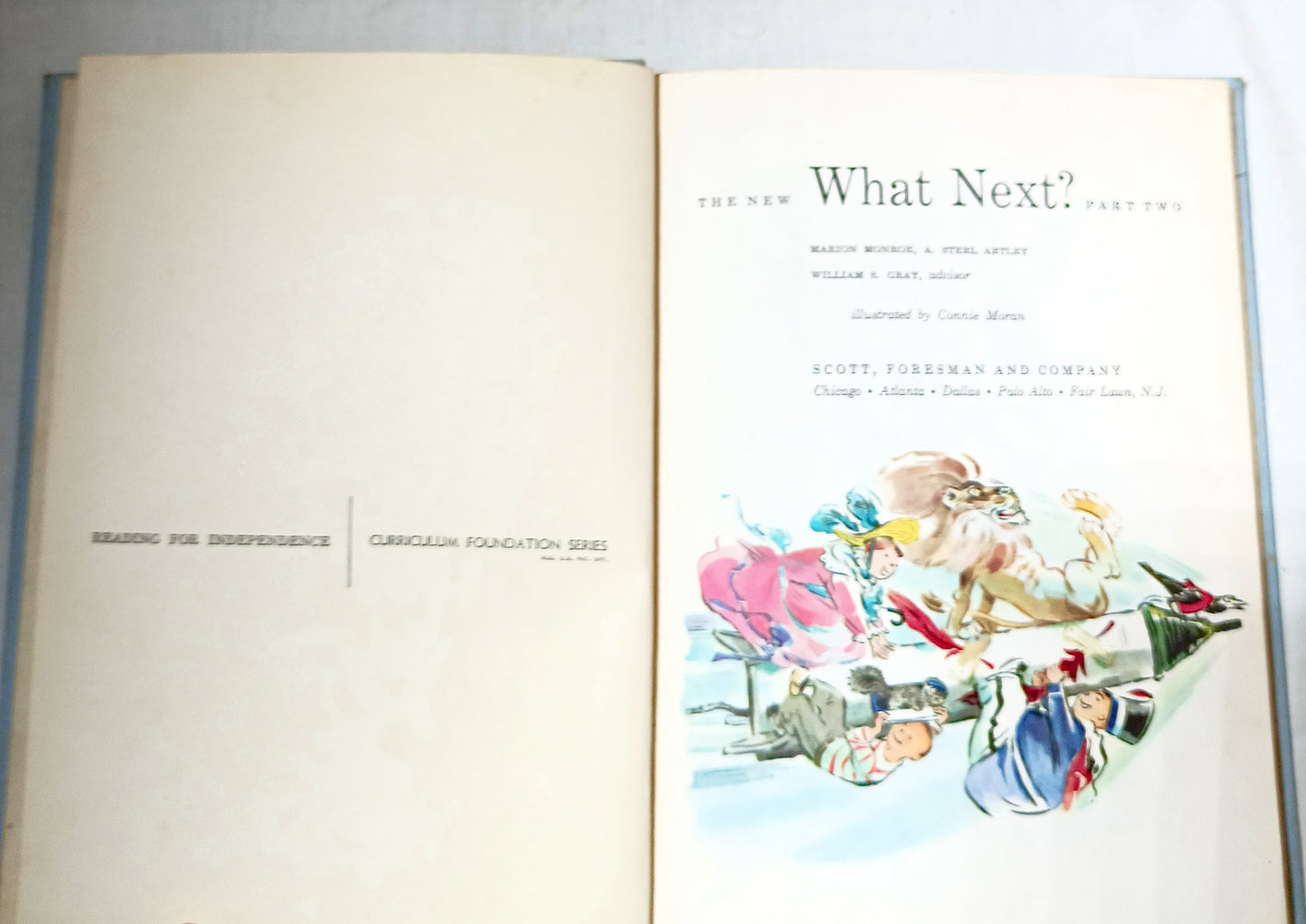 The New What Next Part 2 Reading For Independence Scott Foresman 1959 - TulipStuff