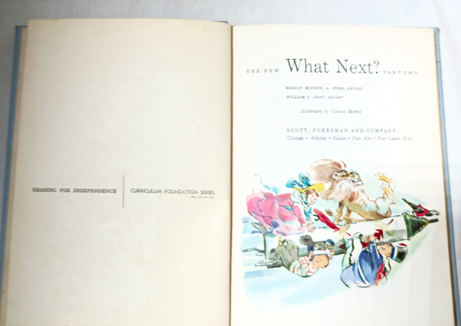 The New What Next Part 2 Reading For Independence Scott Foresman 1959 - TulipStuff