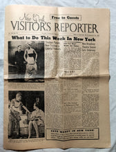 Load image into Gallery viewer, New York Visitor&#39;s Reporter Newspaper September 22-28 1967 - TulipStuff
