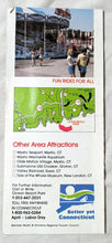 Load image into Gallery viewer, Ocean Beach Park New London Connecticut Late 1970&#39;s Brochure - TulipStuff
