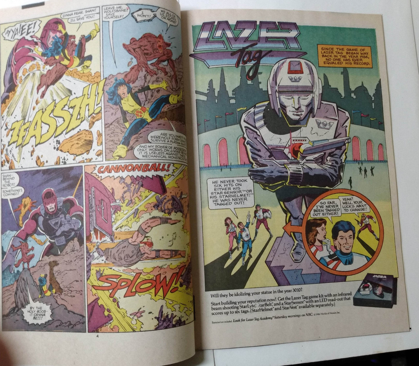 The New Mutants Issue #48 Comic Book February 1987 Marvel Comics - TulipStuff