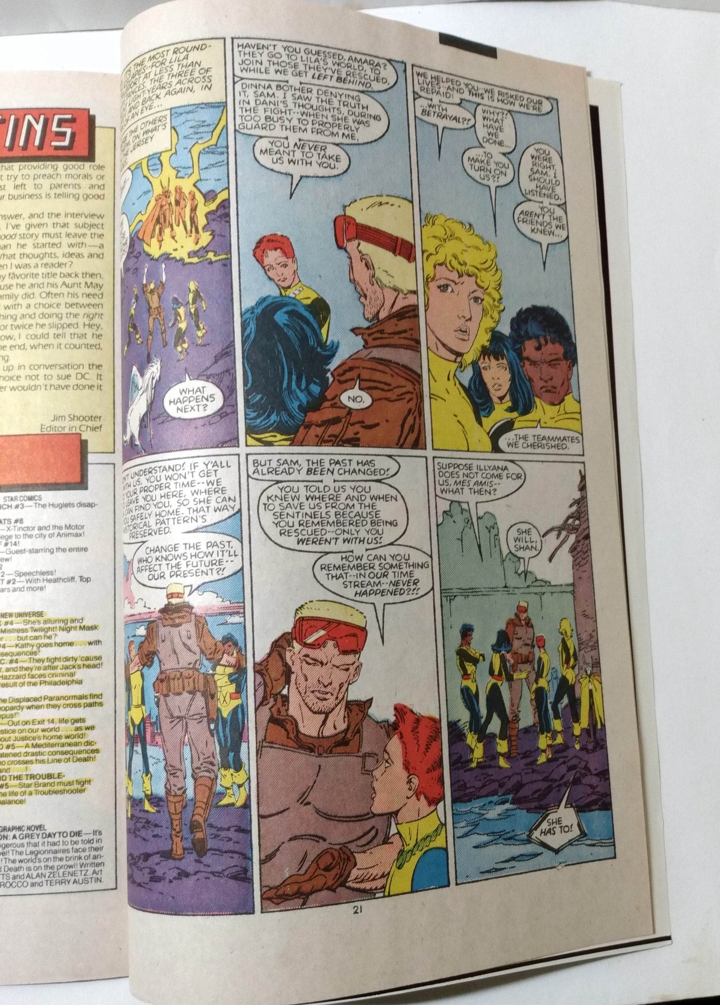 The New Mutants Issue #48 Comic Book February 1987 Marvel Comics - TulipStuff