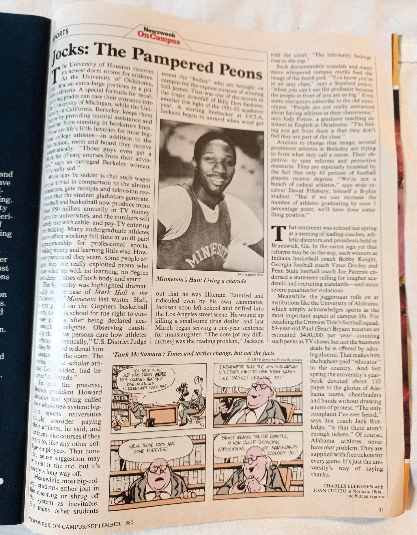 Newsweek On Campus Magazine September 1982 First Issue - TulipStuff