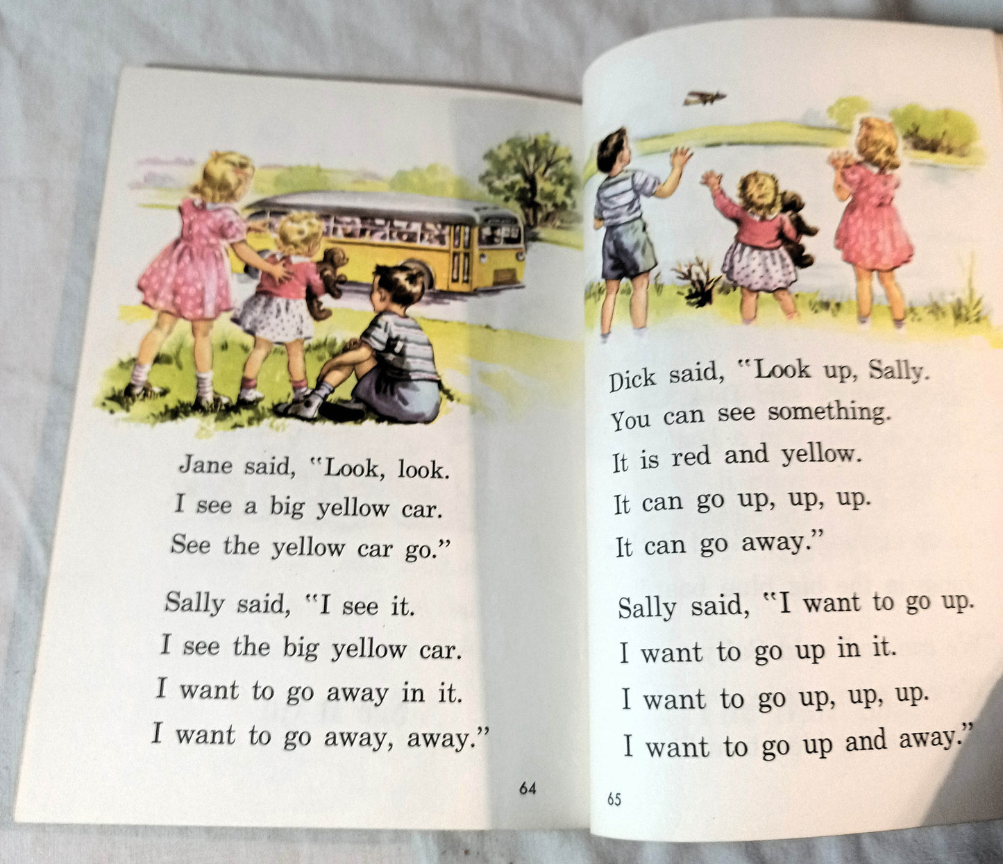 The New We Come And Go - New Basic Readers Dick and Jane 1956 - TulipStuff