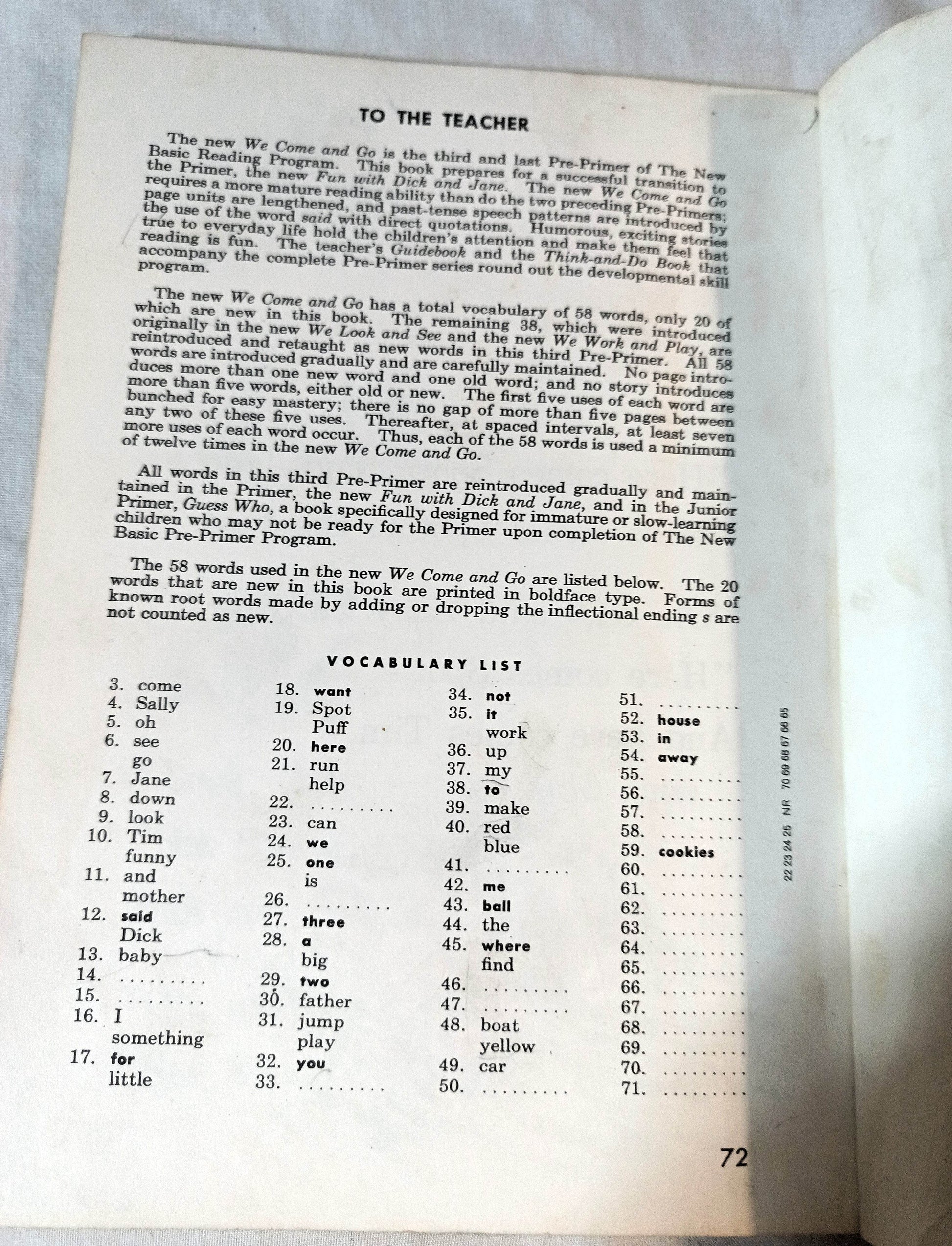 The New We Come And Go - New Basic Readers Dick and Jane 1956 - TulipStuff