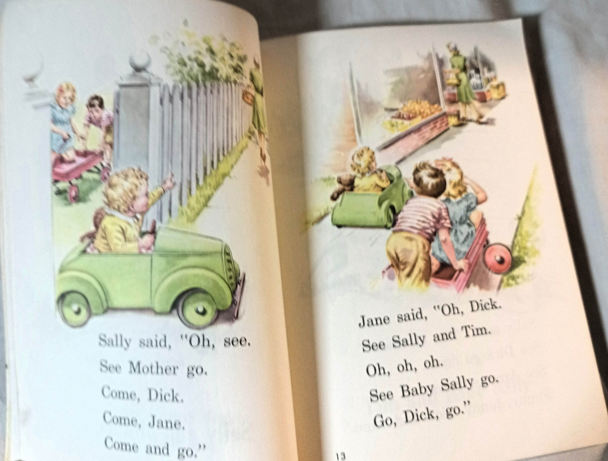 The New We Come And Go - New Basic Readers Dick and Jane 1956 - TulipStuff