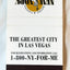 New York New York Hotel Casino Las Vegas Matchbook Cover Early 2000's - TulipStuff
