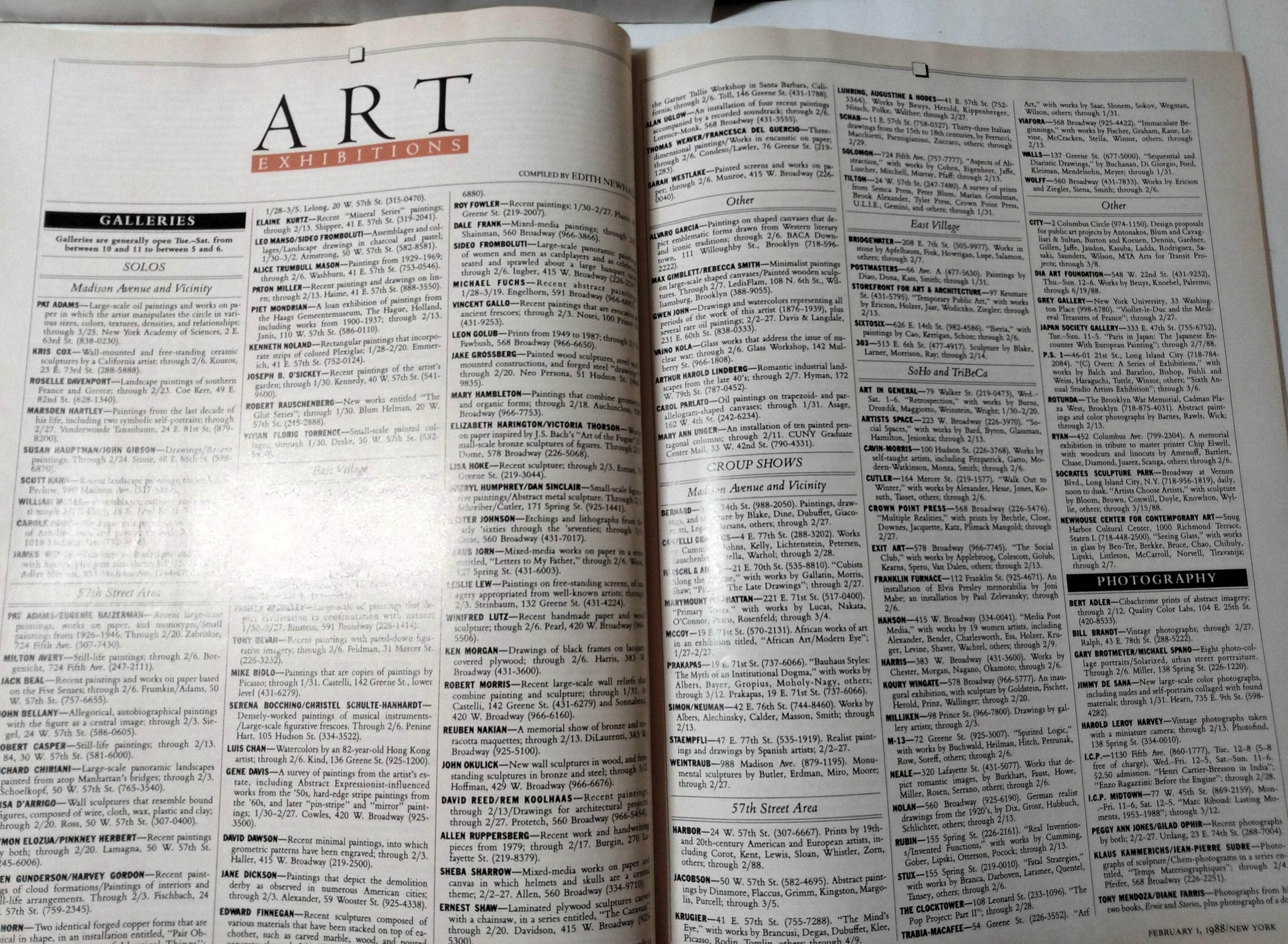 New York Magazine February 1 1988 Back to the Nest Fromstein Mafia - TulipStuff