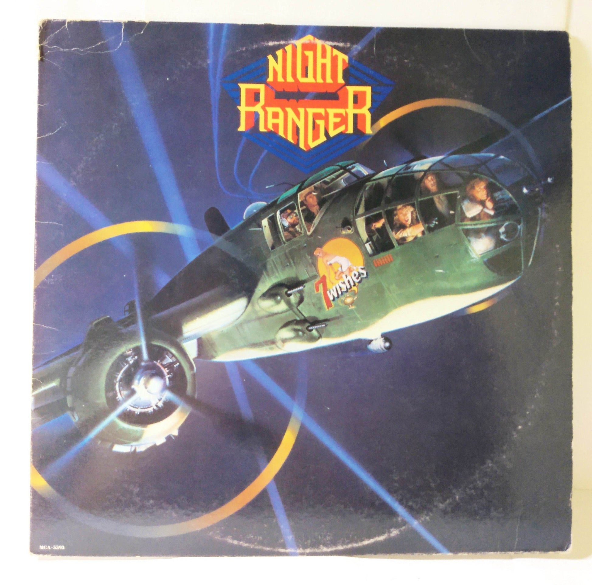 Night Ranger 7 Wishes Hard Rock 12" Vinyl Album LP MCA 1985 - TulipStuff