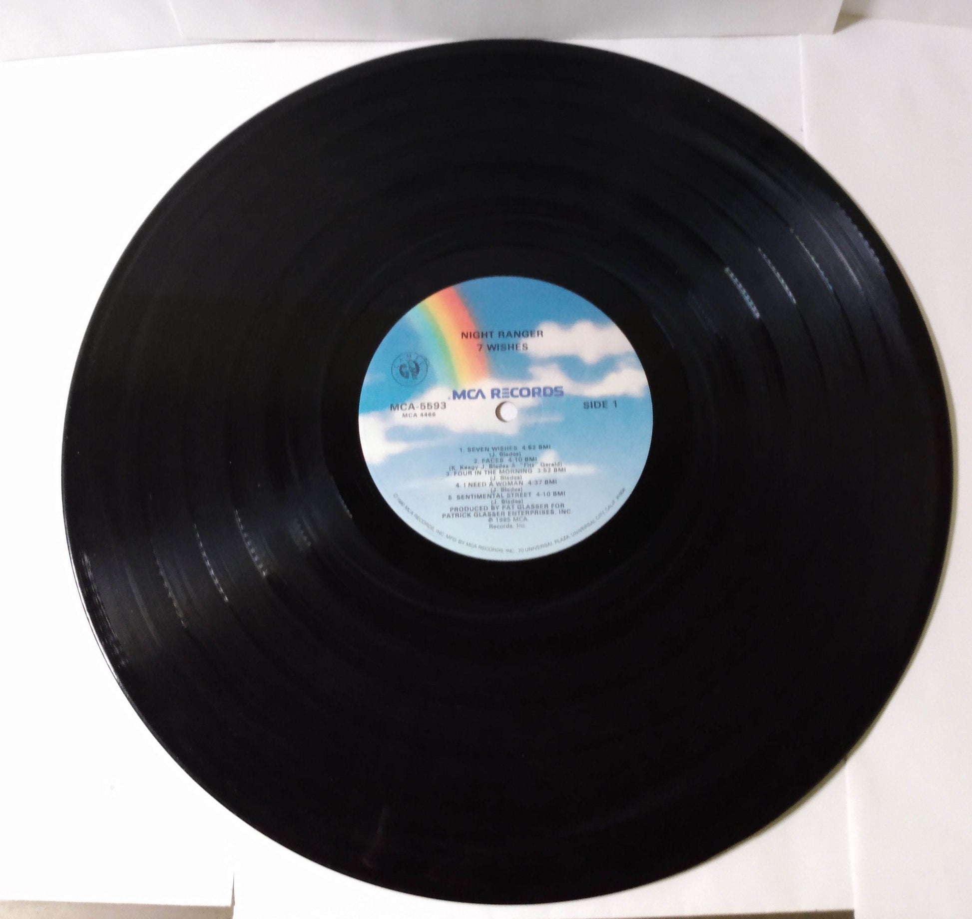 Night Ranger 7 Wishes Hard Rock 12" Vinyl Album LP MCA 1985 - TulipStuff