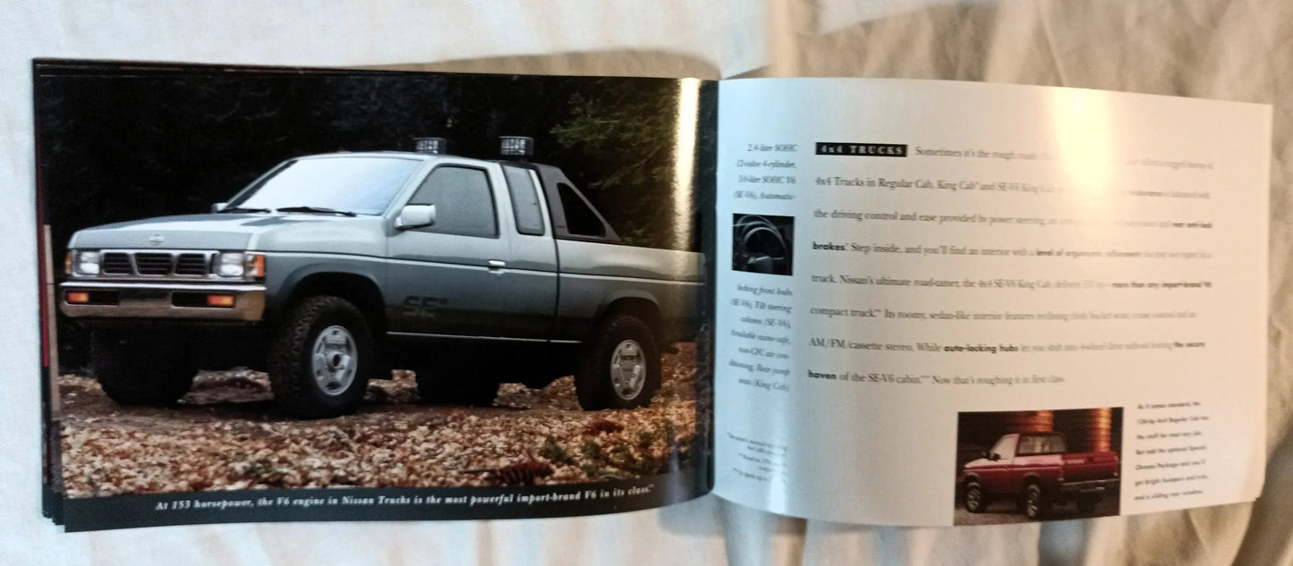 Nissan Cars And Trucks 1993 USA Full Line Dealer Sales Brochure - TulipStuff