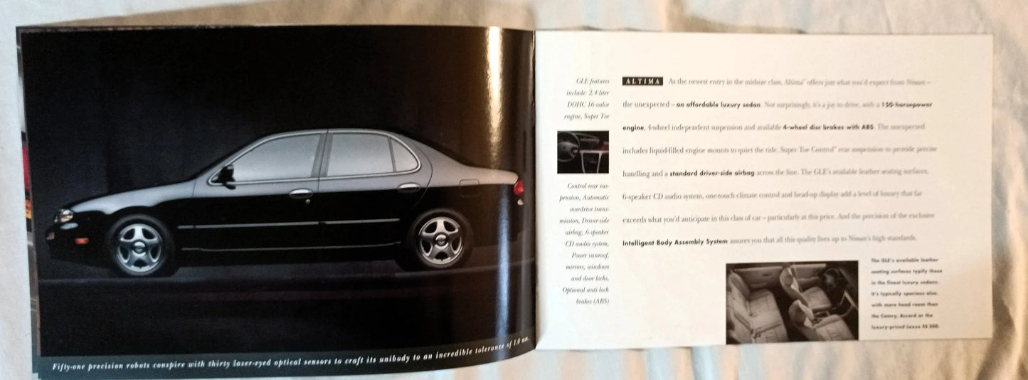 Nissan Cars And Trucks 1993 USA Full Line Dealer Sales Brochure - TulipStuff