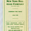 New Jersey And New York Railroad Co Suburban Timetables 1964 - TulipStuff
