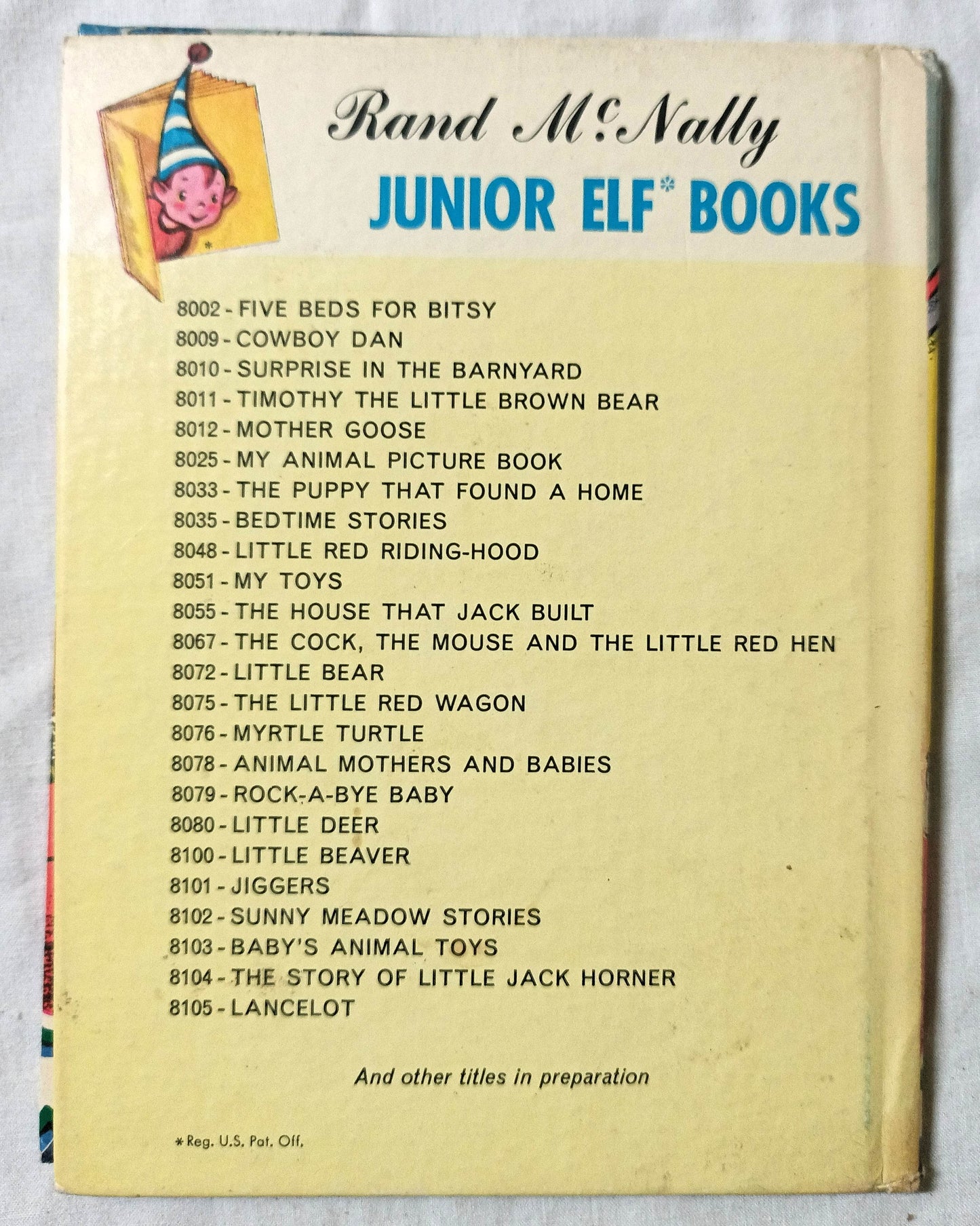 Noah's Ark Dorothy Bell Briggs Rand McNally Junior Elf Book 1946 - TulipStuff