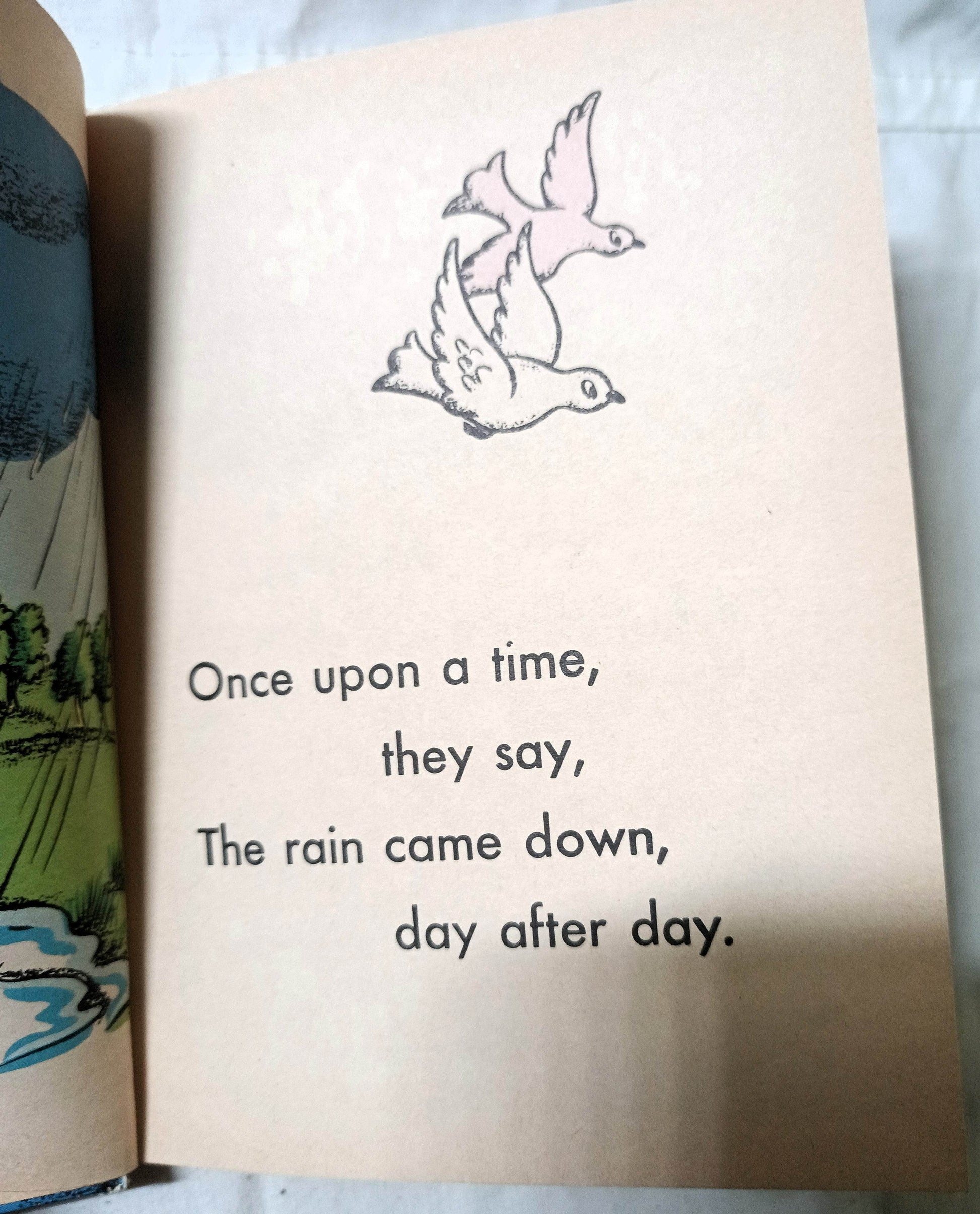 Noah's Ark Dorothy Bell Briggs Rand McNally Junior Elf Book 1946 - TulipStuff