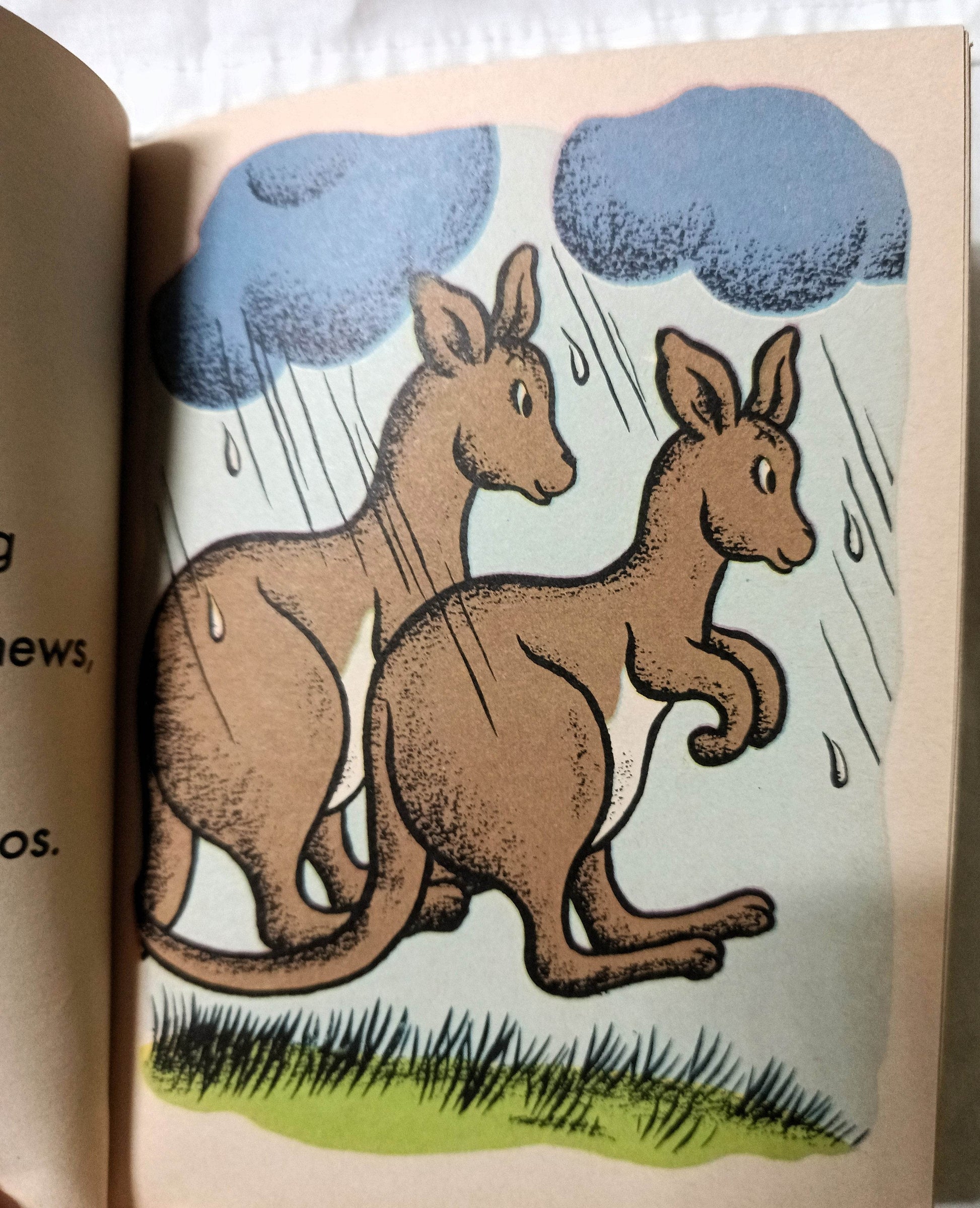 Noah's Ark Dorothy Bell Briggs Rand McNally Junior Elf Book 1946 - TulipStuff