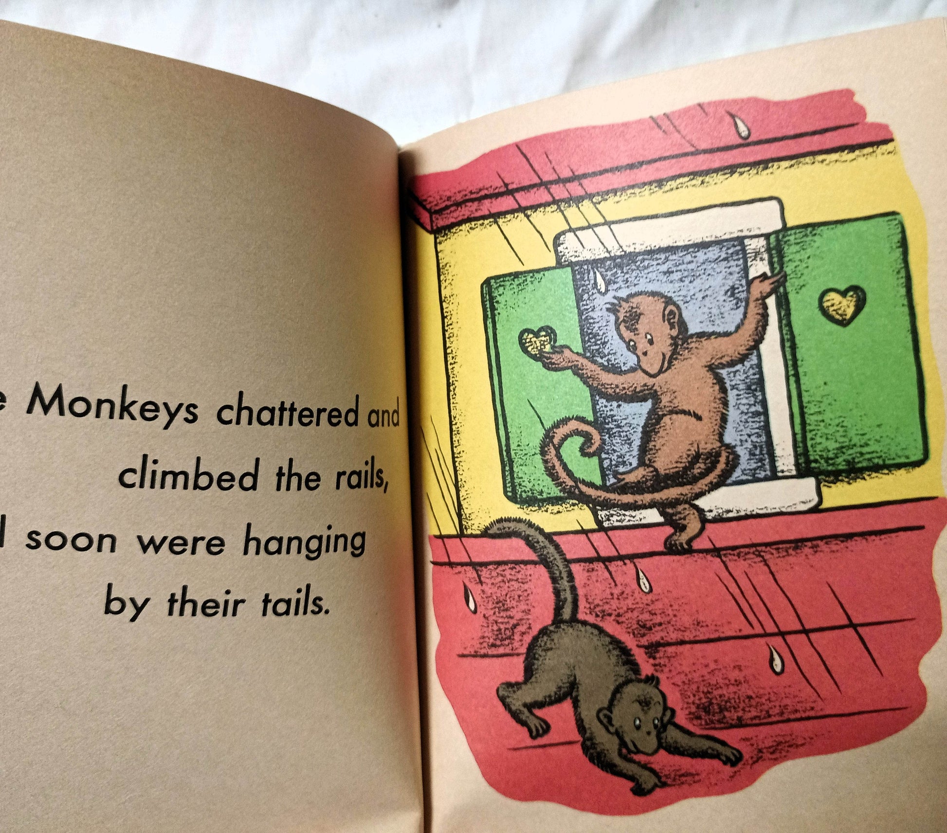 Noah's Ark Dorothy Bell Briggs Rand McNally Junior Elf Book 1946 - TulipStuff