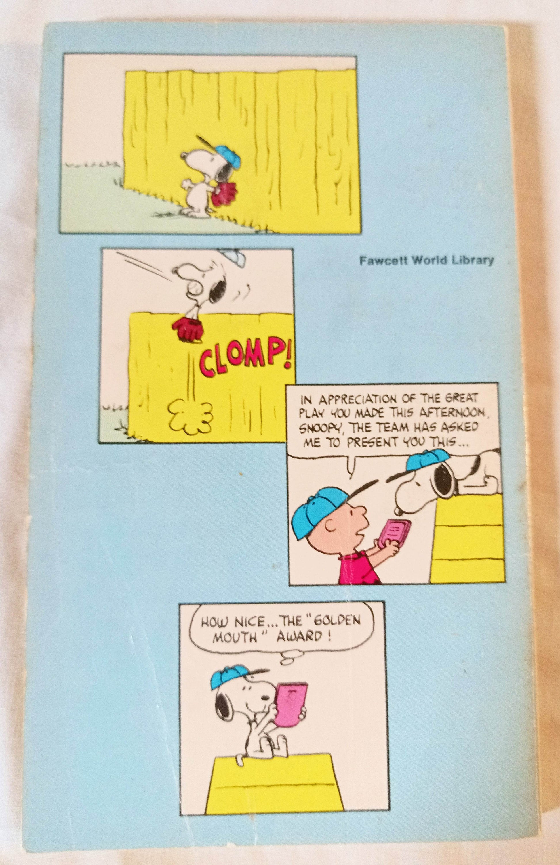 There's No One Like You Snoopy Peanuts Charles M Schulz Fawcett 1973 - TulipStuff